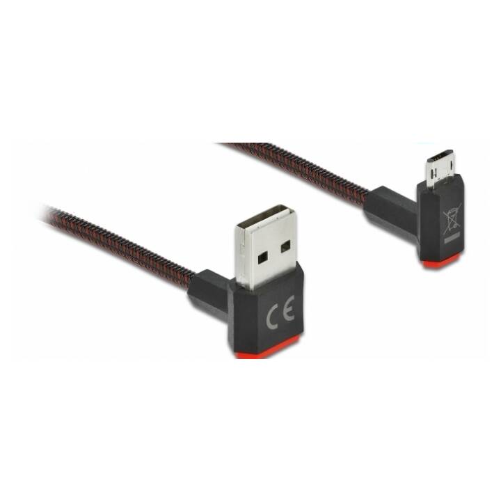 DELOCK USB-Kabel (USB 2.0 Typ-A, USB Typ-A, 0.2 m)