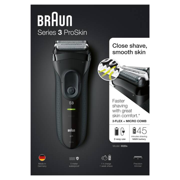 BRAUN Series 3 ProSkin 3020s