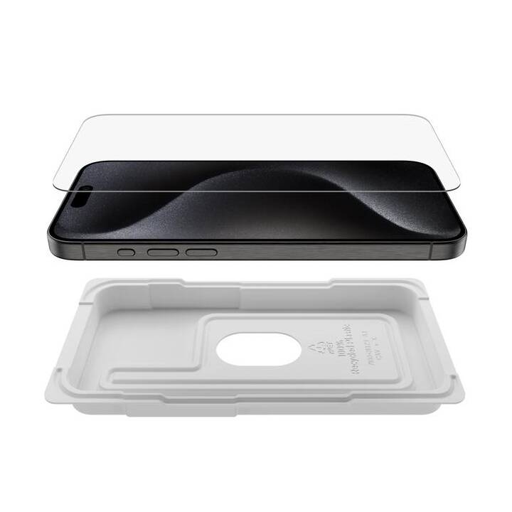BELKIN Displayschutzglas (iPhone 15 Pro Max, 1 Stück)
