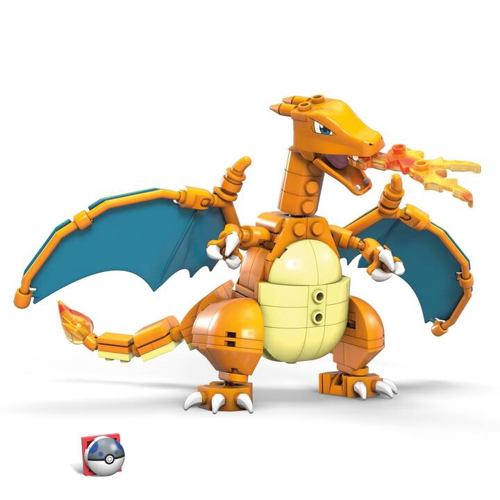 MEGA CONSTRUX Mega Construx Pokémon Glurak (222 Stück)