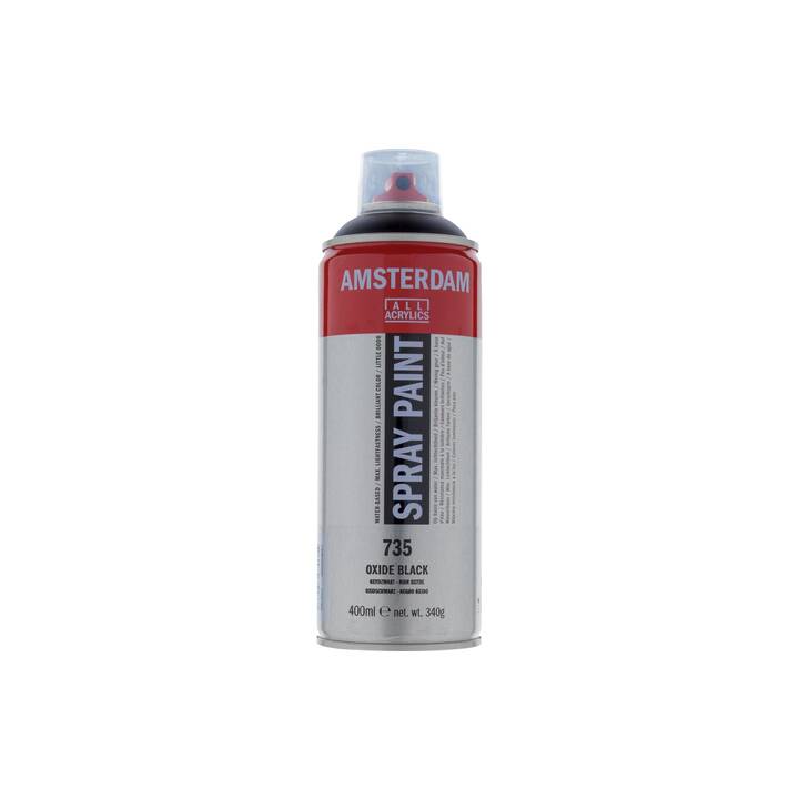 AMSTERDAM Farbspray (400 ml, Schwarz)