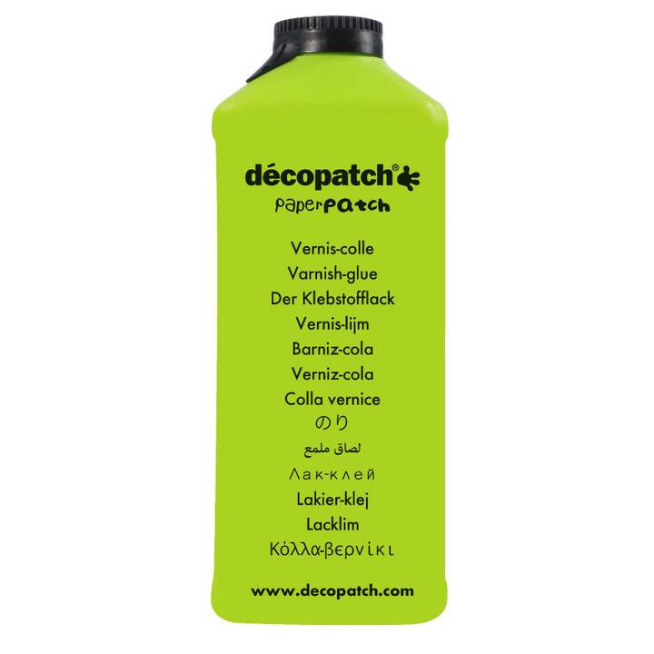 DÉCOPATCH Lacca di colore Decoupage (600 ml, Verde)