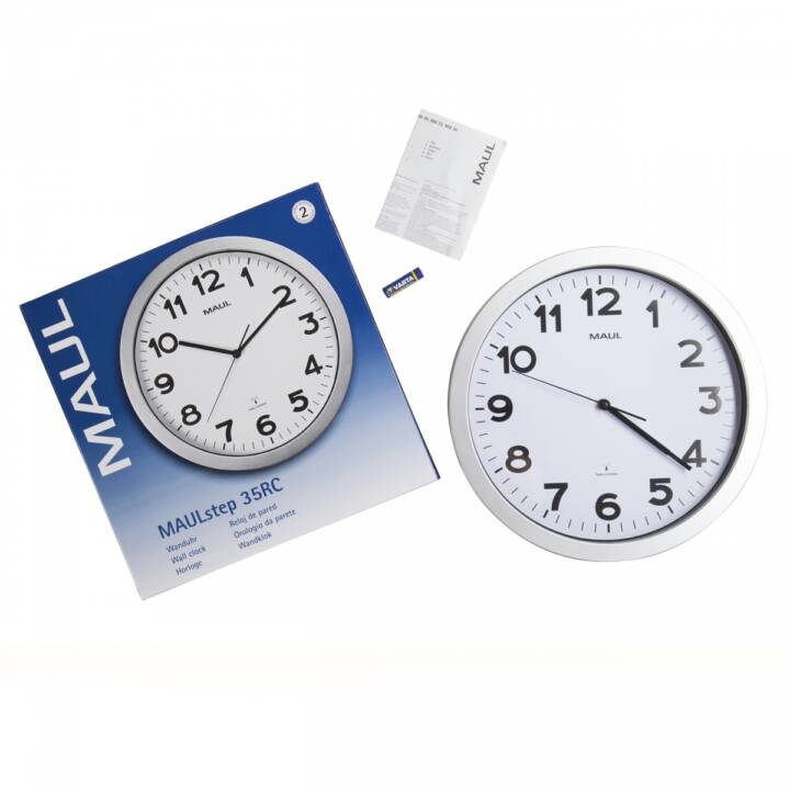 MAUL MAULstep Horloge murale (Analogique, 35 cm)