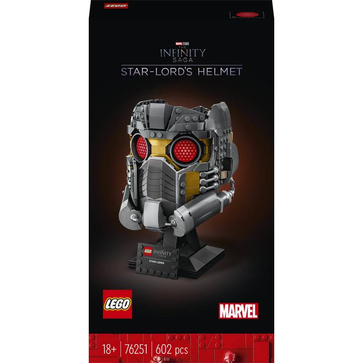 LEGO Marvel Super Heroes Le casque de Star-Lord (76251, Difficile à trouver)