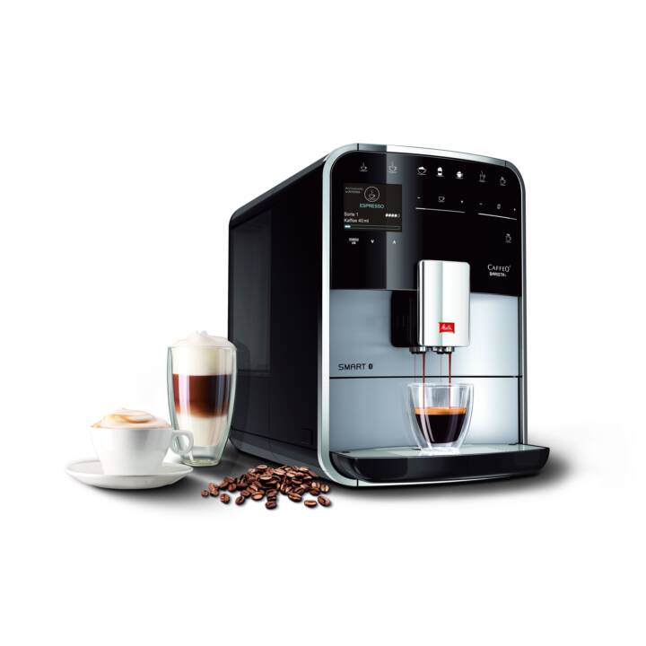 MELITTA Barista T Smart F830-101 (Noir, Argent, 1.8 l, Machines à café automatique)