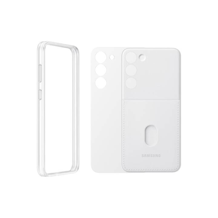 SAMSUNG Backcover Frame (Galaxy S23+, Transparent, Schwarz)