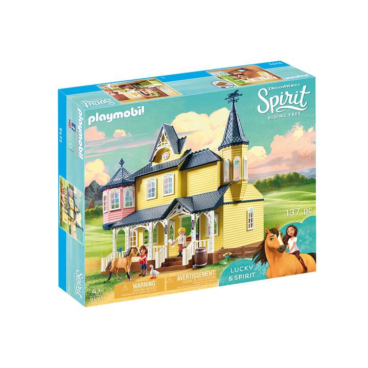 PLAYMOBIL Spirit Riding Free Casa di Lucky (9475)