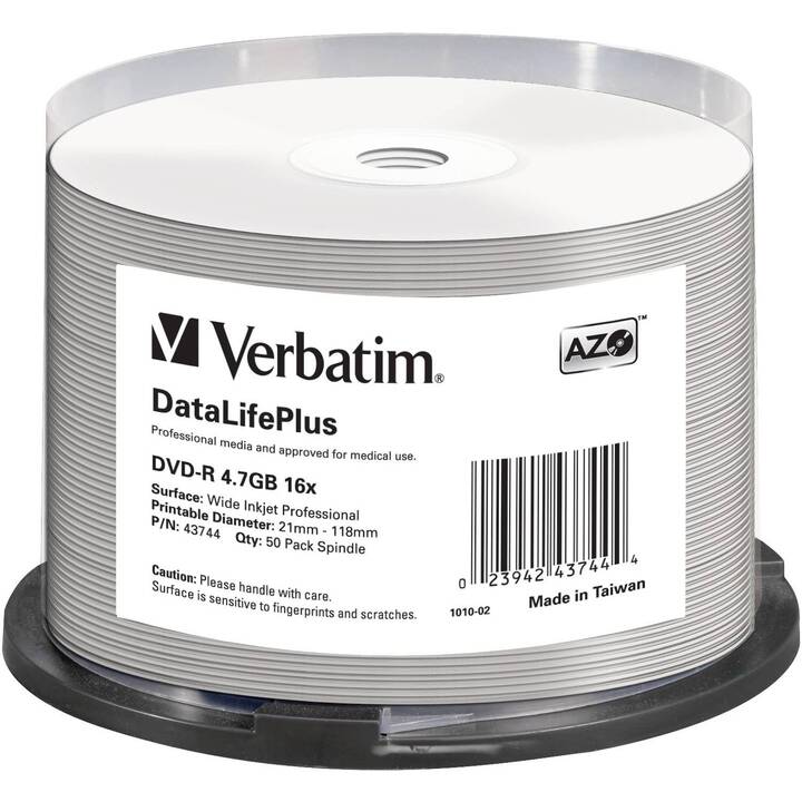 VERBATIM DVD-R DataLifePlus (4.7 Go)