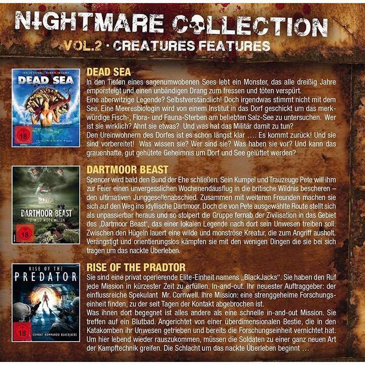 Nightmare Collection - Vol. 2 - Creatures Features (EN, DE)