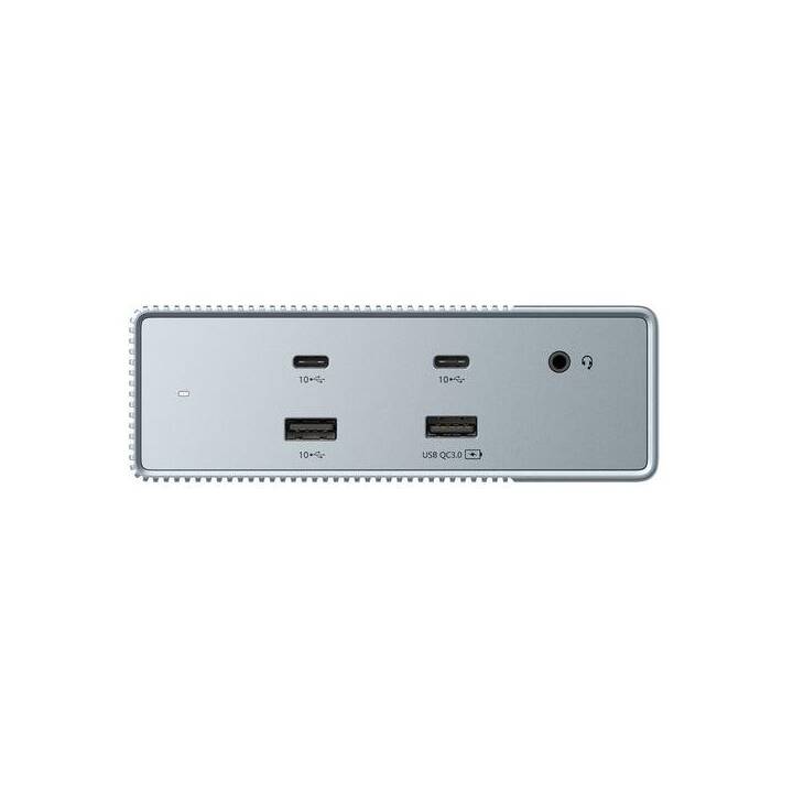TARGUS Stazione d'aggancio HDG215-EU (DisplayPort, 2 x HDMI, 2 x USB 3.2 Gen 2 Typ-C, 3 x USB 3.2 Typ-A, RJ-45 (LAN))