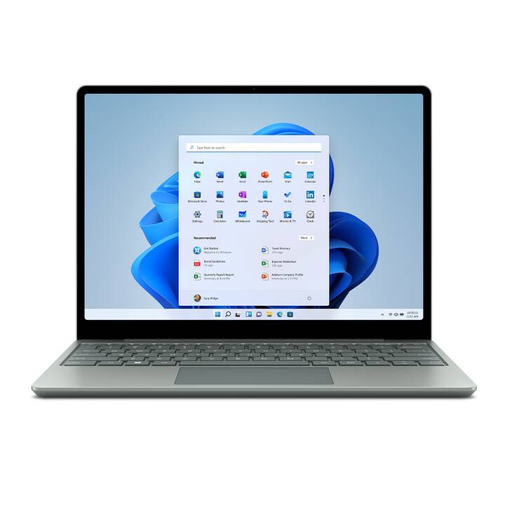 MICROSOFT Surface Laptop Go 2 (12.4", Intel Core i5, 8 GB RAM, 256 GB SSD)