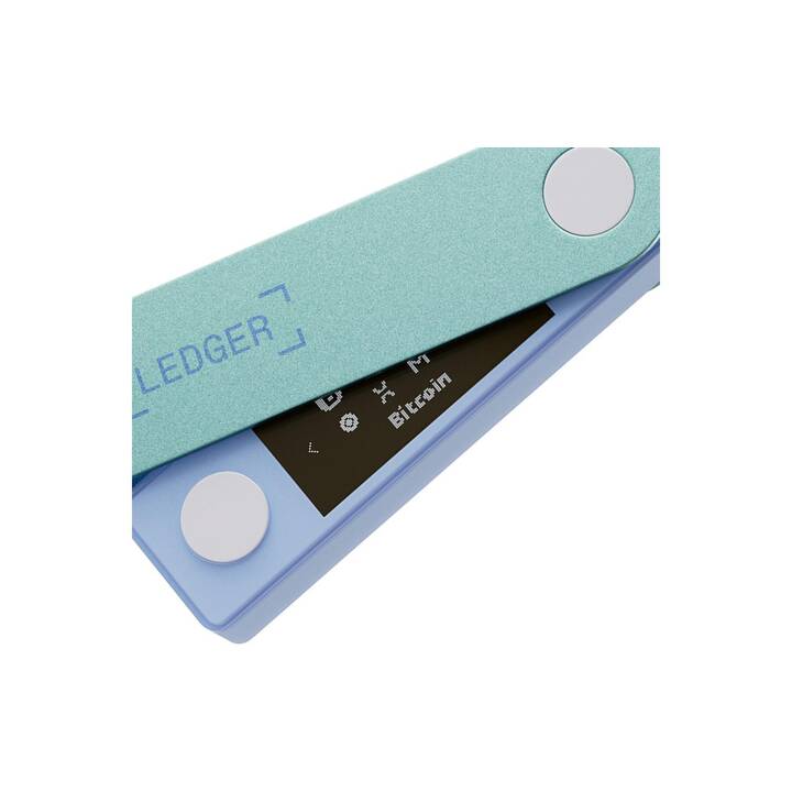 LEDGER Nano X Crypto Wallet (Pastellgrün, USB Typ-C)