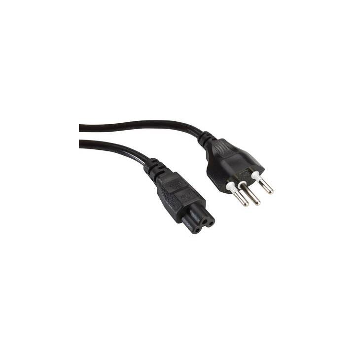 SCHÖNENBERGER Rallonge électrique (T12 / C5, 1.8 m, Black)