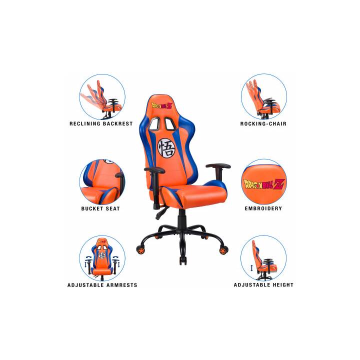 SUBSONIC Gaming Stuhl Dragon Ball Z (Orange, Blau)