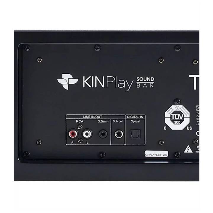 TOTEM ACOUSTIC Solution Bar KIN Play Soundbar (150 W, Weiss) Interdiscount