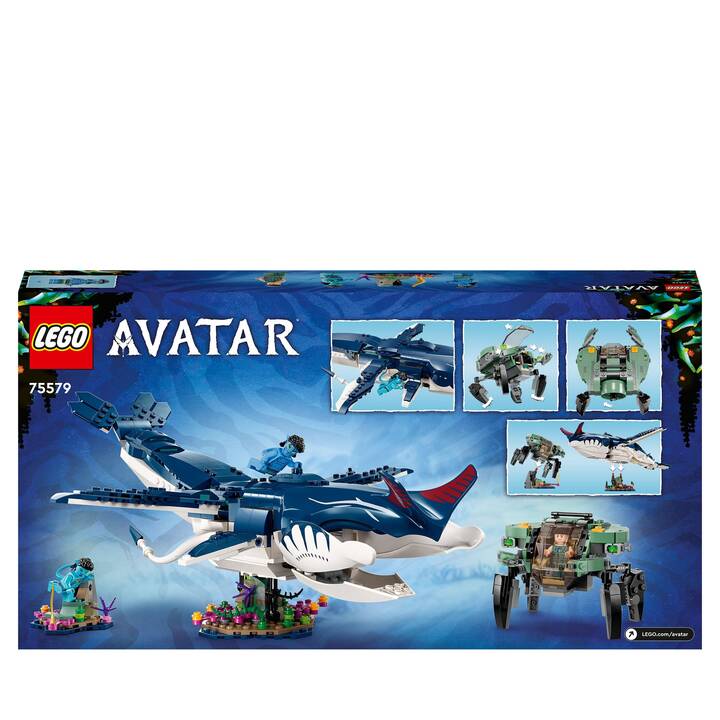 LEGO Avatar Payakan le Tulkun et Crabsuit (75579)