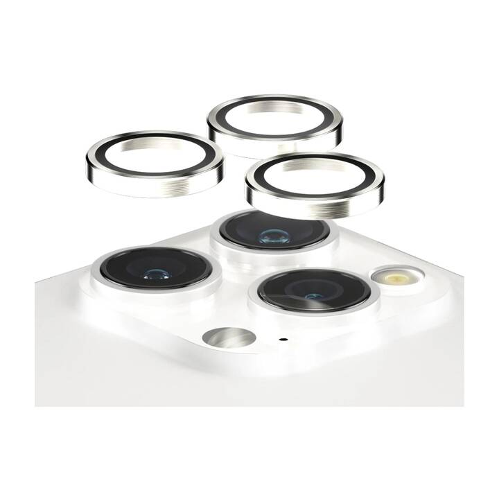 PANZERGLASS Vetro di protezione della telecamera Hoops (iPhone 15 Pro, iPhone 15 Pro Max, 1 pezzo)