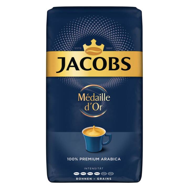 JACOBS Kaffeebohnen Caffè Crema Médaille d'Or (1 kg)