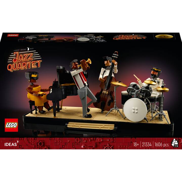 LEGO Ideas Jazz-Quartett (21334, seltenes Set)