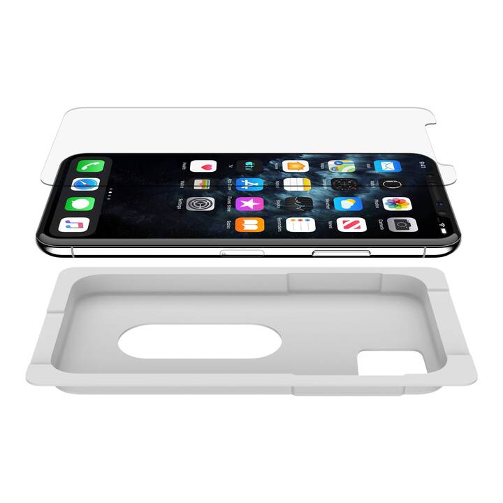 BELKIN Verre de protection d'écran InvisiGlass Ultra (iPhone 11 Pro Max, iPhone XS Max, 1 pièce)