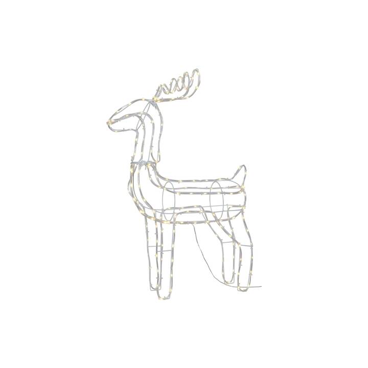 STAR TRADING Figurine lumineuse de Noël Silhouette Tuby Deer (Cerf, 160 LEDs)