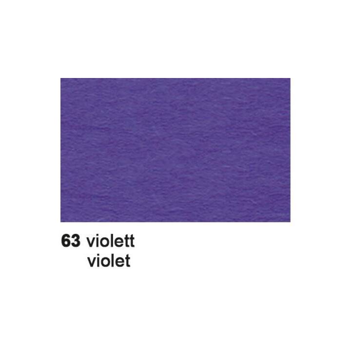 URSUS Tonzeichenpapier 63 (Violett, A4, 100 Blatt)