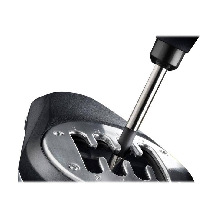 THRUSTMASTER TH8A Add-On Shifter Cloche del cambio (Argento, Nero)