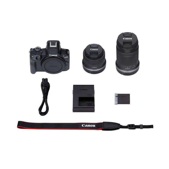 CANON EOS R50 + RF-S 18-45mm + RF-S 55-210mm Kit (24.2 MP, APS-C)