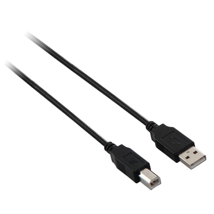 VIDEOSEVEN USB-Kabel (USB 2.0, USB 2.0 Typ-B, 1.8 m)