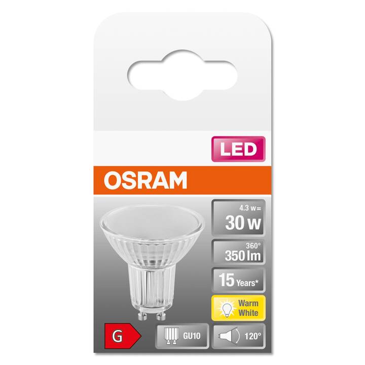 OSRAM Lampadina LED Star PAR16 (GU10, 4.3 W)