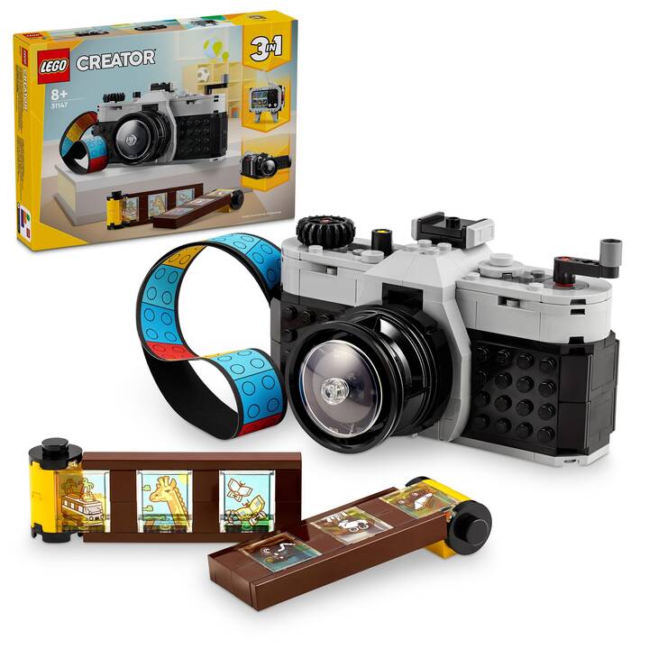 LEGO Creator 3-in-1 L’appareil photo rétro (31147)