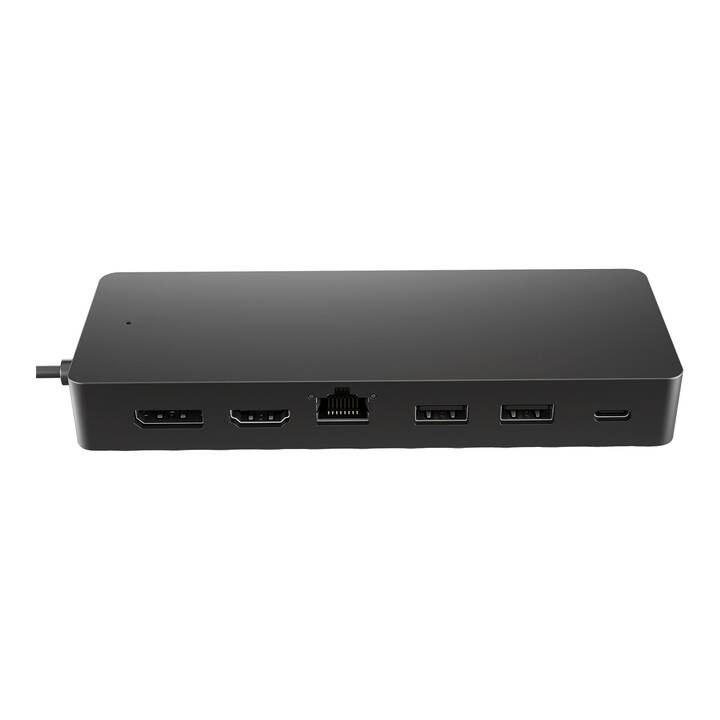 HP Dockingstation (DisplayPort, HDMI, 2 x USB Typ-C, 2 x USB 3.0 Typ-A, RJ-45 (LAN))