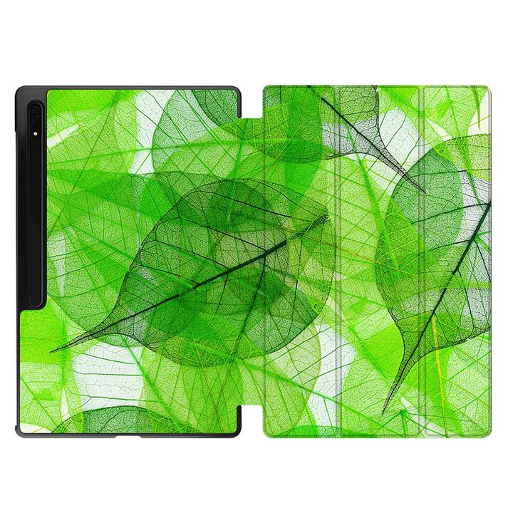 EG coque pour Samsung Galaxy Tab S8 Ultra 14.6" (2022) - Vert - Feuille