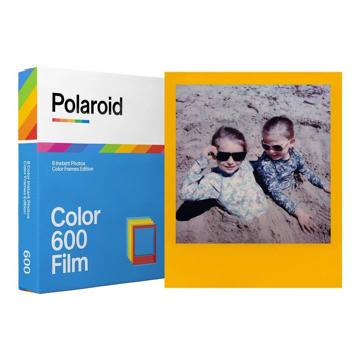 POLAROID Color 600 ‑ Color Frames Edition - 8x Sofortbildfilm (Mehrfarbig)