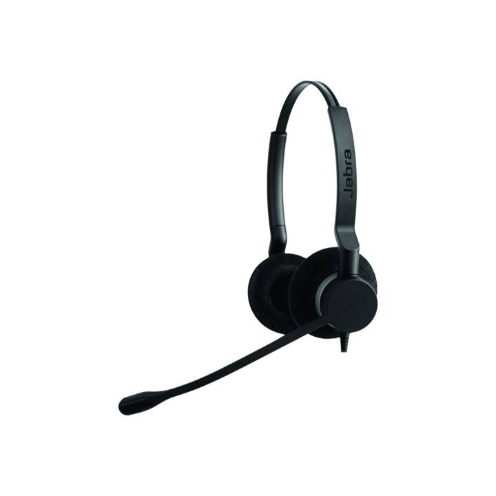 JABRA Office Headset BIZ 2300 (On-Ear, Kabel, Schwarz)