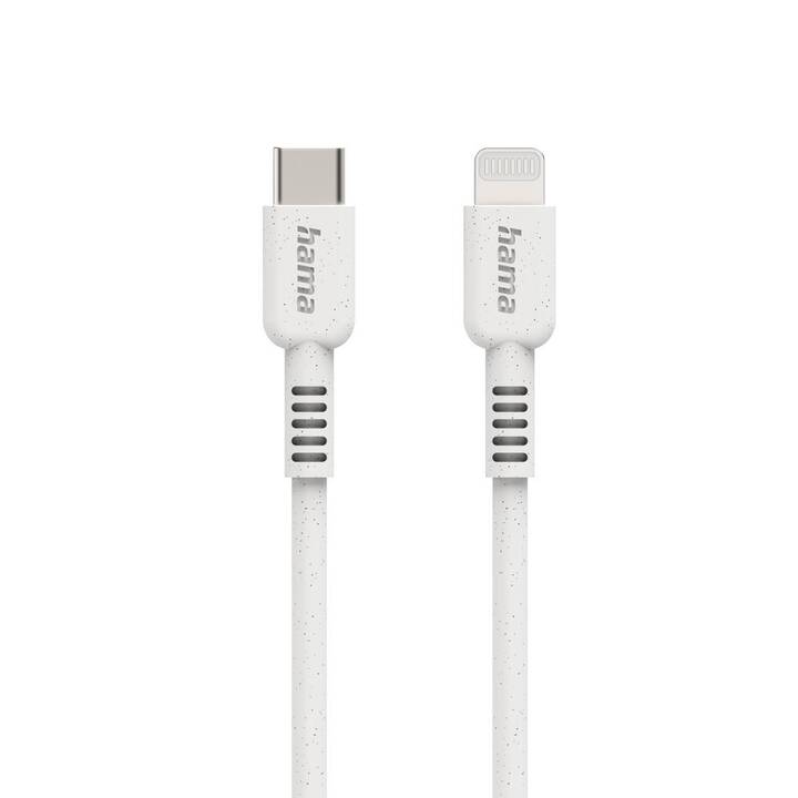 HAMA Câble (USB C, Lightning, 1 m)