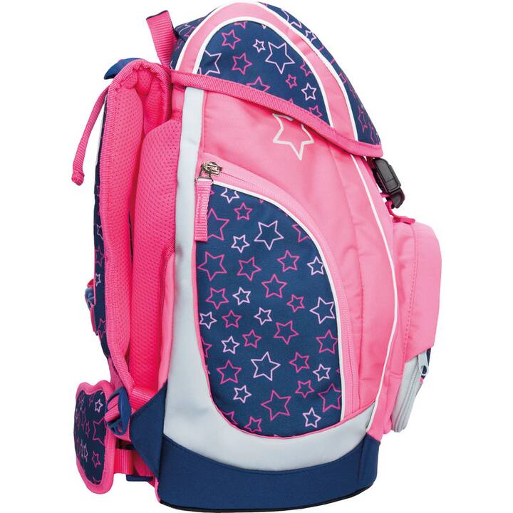 FUNKI Set di borse Flexy-Bag Fairy Neon Edition (28 l, Pink, Argento, Viola)