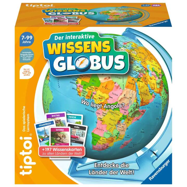 TIPTOI Der interaktive Wissens-Globus Jeu éducatif (DE)