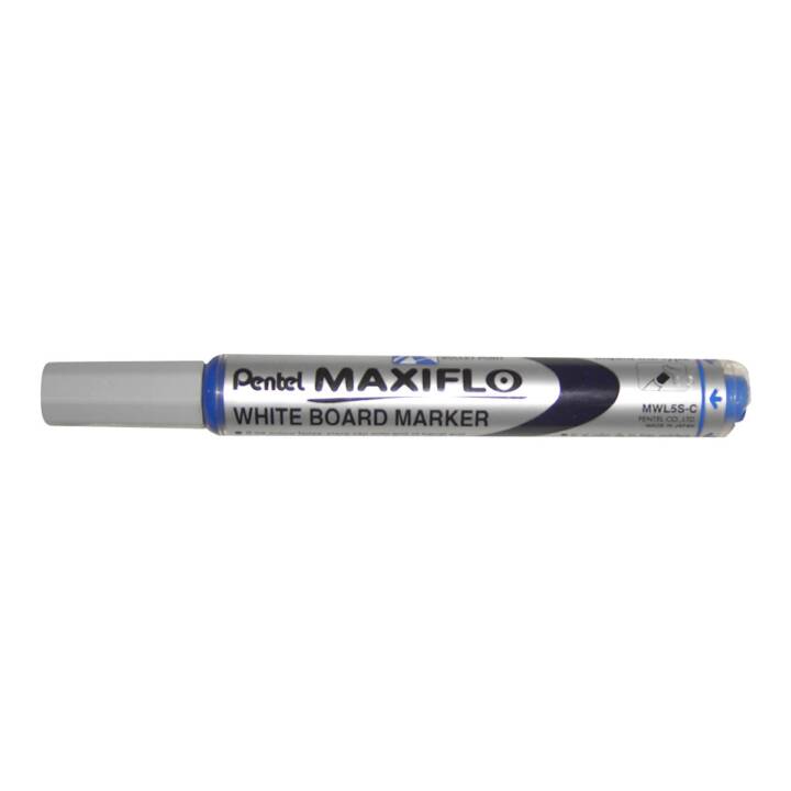 PENTEL Marqueur pour tableaux blancs Maxiflo (Bleu, 1 pièce)
