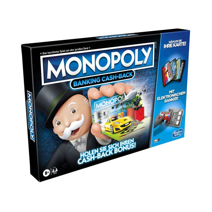 HASBRO Monopoly Banking Cash-Back (DE, IT, FR)