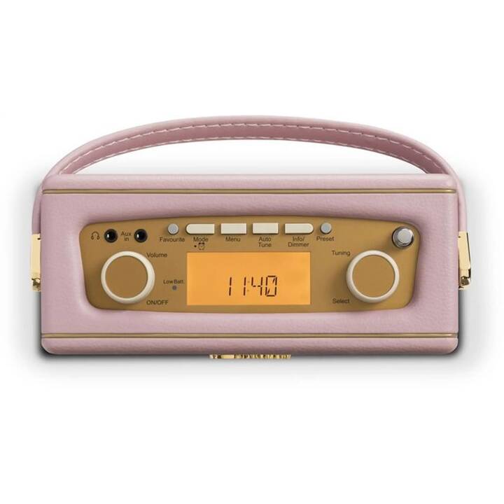 ROBERTS RADIO Revival Uno BT Radios numériques (Pink)