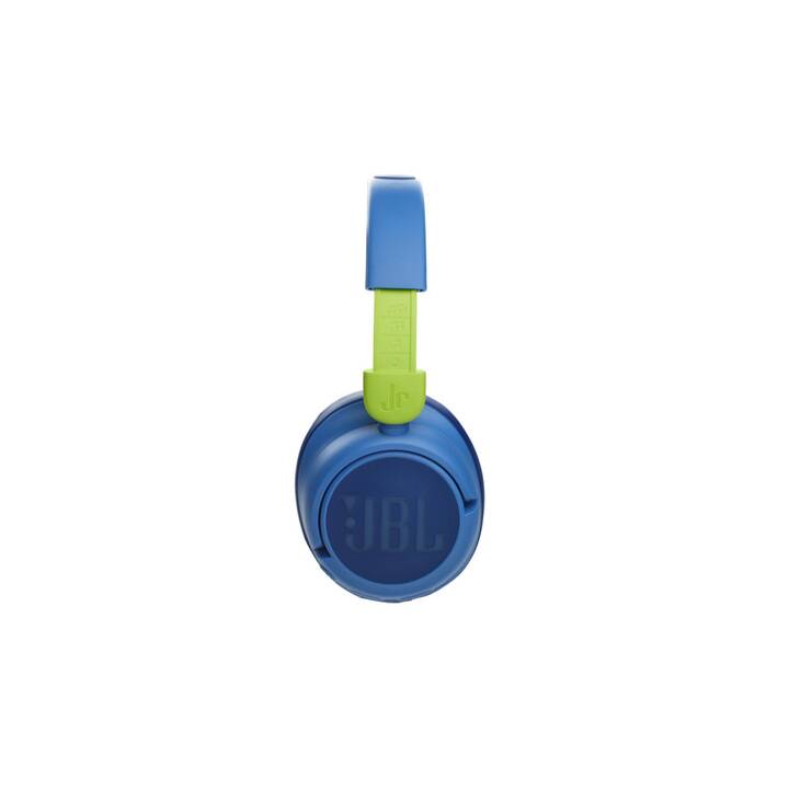 JBL BY HARMAN JR 460NC Casque d'écoute pour enfants (Over-Ear, ANC, Bluetooth 5.0, Bleu)