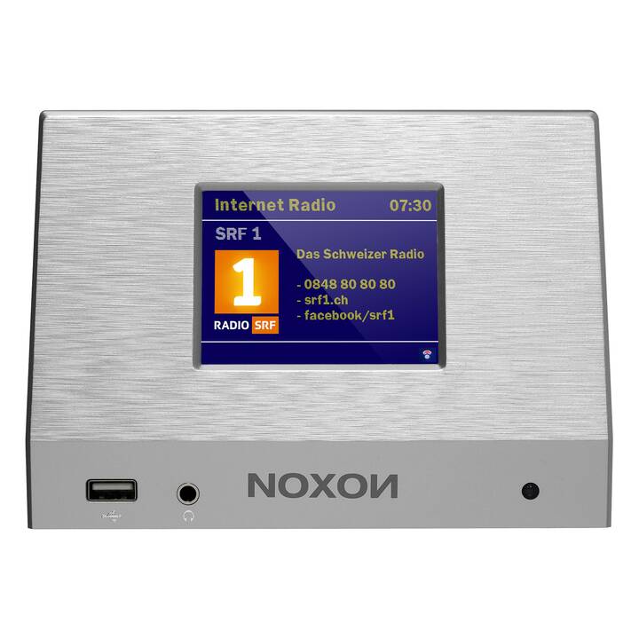 NOXON A120+ Internetradio (Silber)