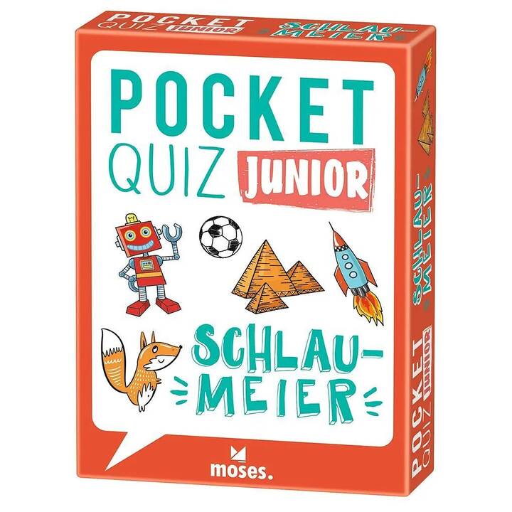 MOSES VERLAG Pocket Quiz Junior Schlaumeier