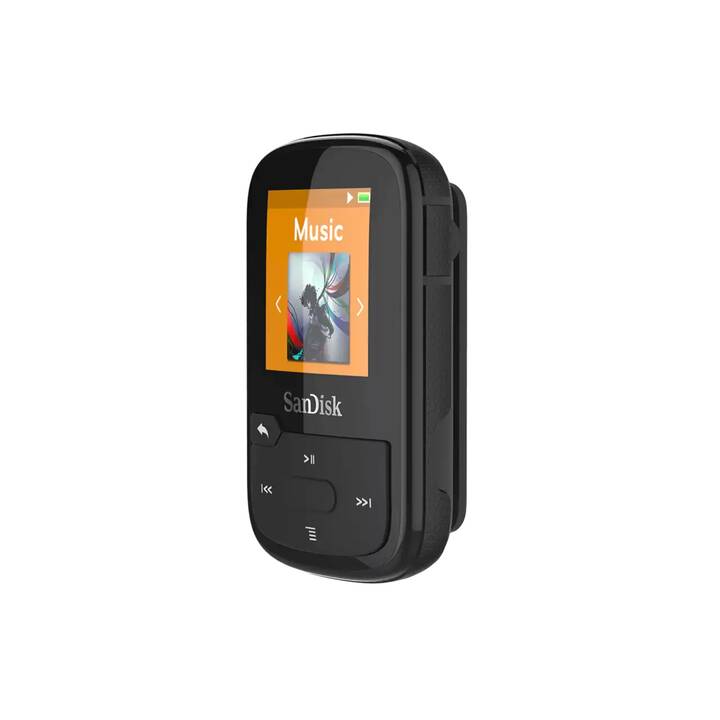 SANDISK MP3-Player Clip Sport Plus (32 GB, Schwarz)