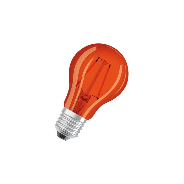 LEDVANCE Ampoule LED Star Décor Orange (E27, 2.5 W)