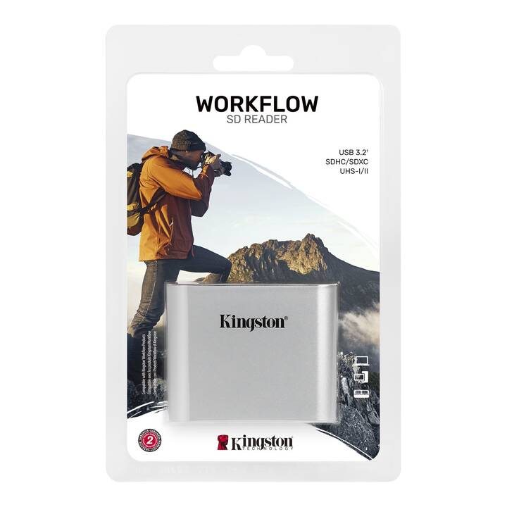 KINGSTON TECHNOLOGY Workflow Lettore di schede (USB Tipo C)