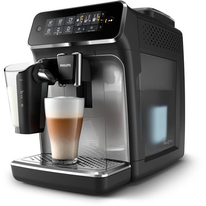 PHILIPS Series 3200 EP3246/79 (Nero, Cromo, 1.8 l, Macchine caffè automatiche)