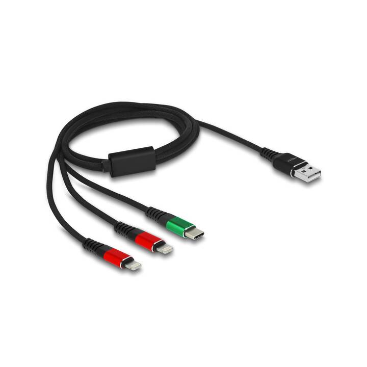 DELOCK USB-Kabel (USB 2.0 Typ-A, USB 2.0 Typ-C, 1 m)