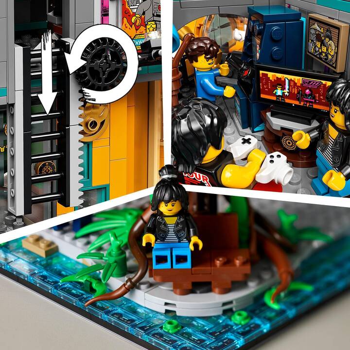 LEGO Ninjago Die Gärten von Ninjago City (71741, seltenes Set)